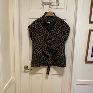 Luii Animal Print Vest